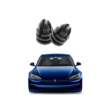 Tesla Model Y  Bagaj D��emesi Klipsi, Siyah Renk