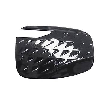 BYD Atto 3 arj Etme Kapa Kaplamas, ABS Karbon Kaplama, Mat ve Parlak Siyah Renk Seenei le