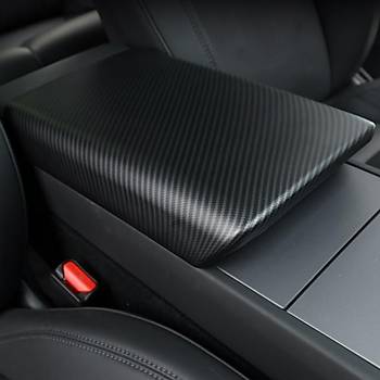 Tesla Juniper Kol Dayama �st Karbon Kaplama,Parlak Siyah Renk