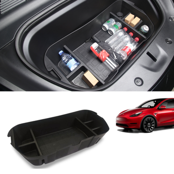 Tesla Model Y n Bagaj Dzenleyici, Tm Yzey  Su Geirmez, Siyah Renk