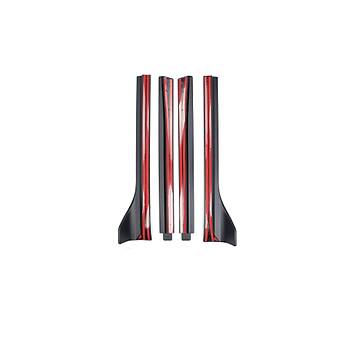 Tesla Model Y Yan Marbiyel Kaplamas, 2 Adet Set Olarak, Mat Siyah Renk