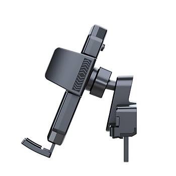 Tesla Model Y / Model 3 n Gs Havalandrmasna Taklan Cep Telefonu Tutucu , Siyah Renk