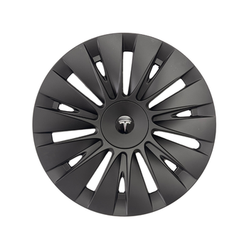 Tesla Model Y SOLAR Jant Kapa Seti 19 n, Mat Siyah Renk (4 Adet Set Olarak Satlmaktadr.)