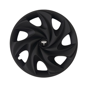 Tesla Model Y APEX Jant Kapa Seti 19 n, Mat Siyah Renk (4 Adet Set Olarak Satlmaktadr.)