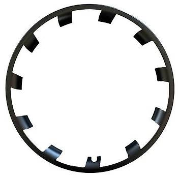 Tesla Model Y INTEGRATED Jant Kapa Koruma Halka Seti 21 n, Mat Siyah