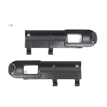 Tesla Model Y / Model 3 Arka Koltuk Emniyet Kemeri Tutucusu ve  Asma Aparat,2 Adet Set, Siyah Renk