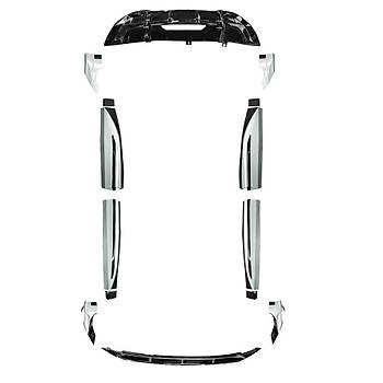 BYD Atto 3 Komple Body Kit, 14 Para Set Olarak, Siyah Renk