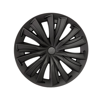 Tesla Model Y AIRY Jant Kapa Seti 19 n, Mat Siyah Renk  (4 Adet Set Olarak Satlmaktadr.)