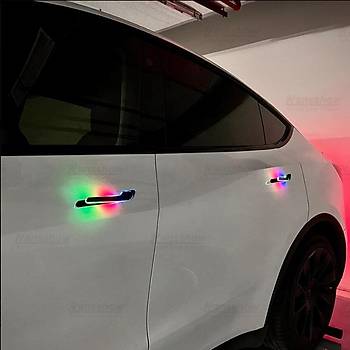 Tesla Model Y / Model 3 V5 /V6 Pro Otomatik Kap Ama Kolu, 4 Adet Set Olarak, Montaj Aparatlar Dah