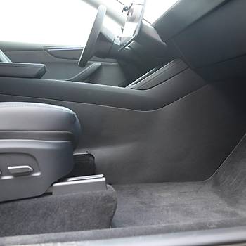 Tesla Juniper Orta Konsol iin izilmez ve Dayankl Yan Bakaliti, 2 Adet Set Olarak, Siyah Renk