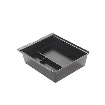 Tesla Juniper Orta st Konsol  Dzenleyici 2 Para, Silikon ve Plastik, Orijinal Versiyon Siyah Renk