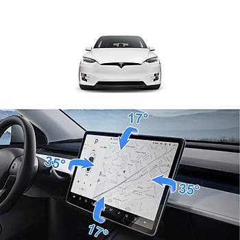 Tesla Model Y / Model 3 Orta Ekrann Tm Ynlere Dnmesini Salayacak Ara Balant Aparat