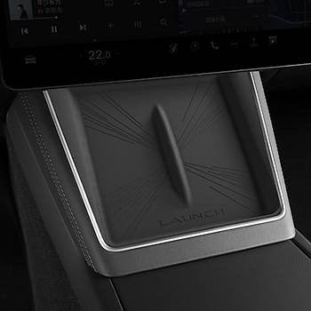 Tesla Juniper Yumuak Silikon Telefon arj Pedi, Siyah Renk