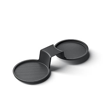 Tesla Juniper Arka Orta Konsol Silikon Bardak Tutucu Pedi, Siyah Renk