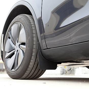 Tesla Juniper n ve Arka Paalk Orijinal Model , 4 Adet Set Olarak, Siyah Renk