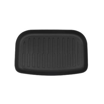 Tesla Juniper Arka Bagaj Havuzlu Kauuk Paspas, Alt Ksm, Siyah Renk Seenei le