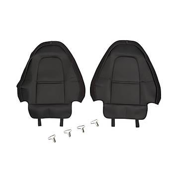 Tesla Juniper n Koltuk Arkas Koruyucu Kaplama Sa ve Sol, 2 Adet Set Olarak, Siyah Renk