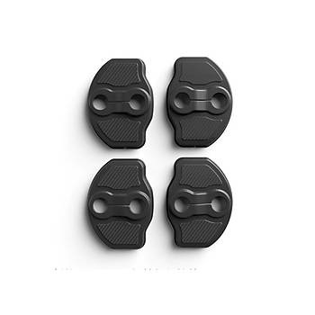 Tesla Juniper Kap Kilidi Koruma  Kapaklar, 4 Adet Set Olarak Siyah Renk