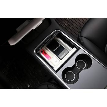 Tesla Model Y / Model 3 Orta Konsol Dzenleyici st  2'li Kablo Dzenleme