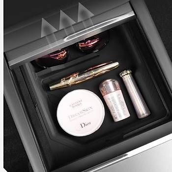 Tesla Juniper Orta Konsol Dzenleyici ift Katl , Techware Style, Siyah Renk