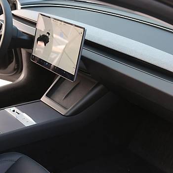 Tesla Juniper n Gs Dekoratif Kaplama Set, 2 Para, Mat Siyah