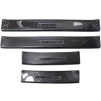 BYD Atto 3 Karbon Kaplama Kap Eii Korumas, 4 Adet Set Olarak, Siyah Renk