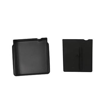 Tesla Juniper Orta Konsol Dzenleyici, kabilen Silikon Pedi le, Siyah Renk