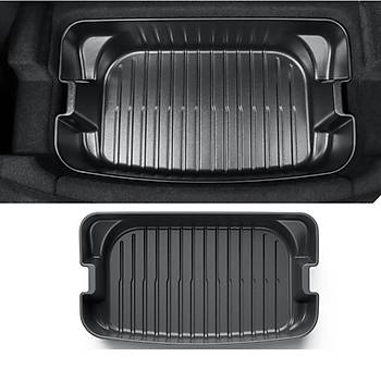 Tesla Juniper  Arka Bagaj Paspas, Sert Plastik,  Siyah Renk