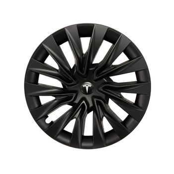 Tesla Model 3 SOUL Jant Kapa�� Seti 18 �n�, Mat Siyah Renk  (4 Adet Set Olarak Sat�lmaktad�r.)