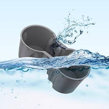 Tesla Model Y / Model 3 Orta Konsol Bardak Tutucu Gri ve Siyah Renk Seenei le