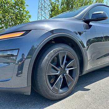 Tesla Juniper CELEST Jant Kapa�� Seti 19 �n�, Kar���k Renk