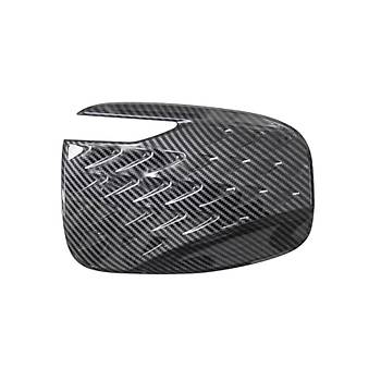 BYD Atto 3 arj Etme Kapa Kaplamas, ABS Karbon Kaplama, Mat ve Parlak Siyah Renk Seenei le