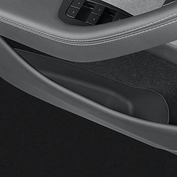 Tesla Juniper Kapya Taklan Geni Dzenleyici 4'l Set, Siyah Renk