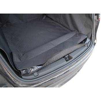 Tesla Model Y Evcil Dostlarmz in Bagaj Yzey Koruyucusu, Portatif ve Katlanabilir, Oxford Kuma, Siyah Renk