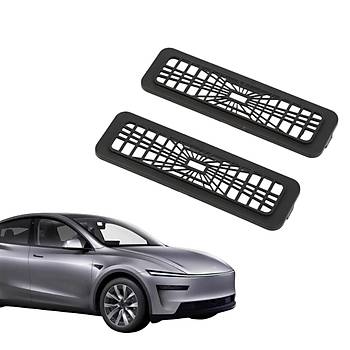 Tesla Juniper n Koltuk Arkas Havalandrma Koruyucu Bakaliti Seti, 2 Adet, Siyah Renk