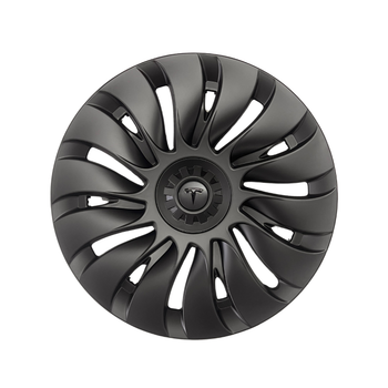 Tesla Model Y STORM Simetri Jant Kapa Seti 19 n, Mat Siyah Renk  (4 Adet Set Olarak Satlmaktadr.)