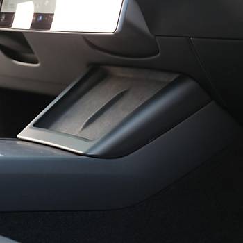 Tesla Juniper  Kablosuz Telefon arj Cihaz Dekoratif erevesi, Mat Siyah Renk