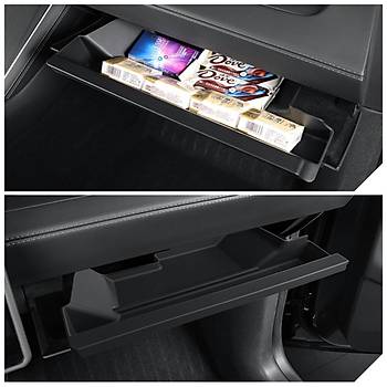 Tesla Juniper Torpido ine Taklan Dzenleyici, Siyah Renk