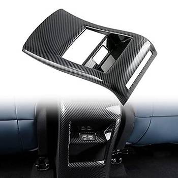 BYD Atto 3  Arka Havalandrma Paneli erevesi, ABS Karbon Kaplama, Siyah Renk