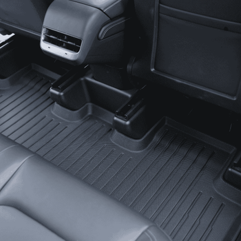 Tesla Model Y Arka Koltuklar Kenarlar Koruyucu Panel Bakaliti, 3 Adet Set Olarak, Siyah Renk