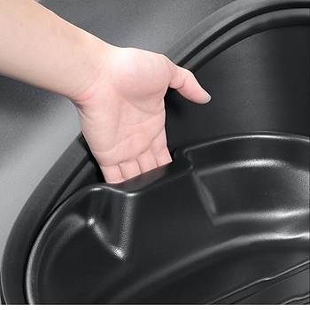 Tesla Juniper  Arka Bagaj Paspas, Sert Plastik,  Siyah Renk