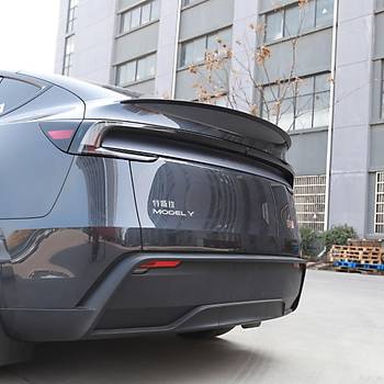 Tesla Juniper Arka Tampon Performance Tip Spoyleri, Mat Siyah Renk