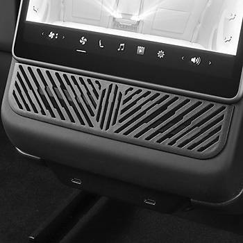 Tesla Juniper Arka Havalandrma Izgaras, Siyah Renk