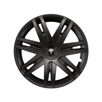 Tesla Model Y BRIGHT Jant Kapa Seti 19 n, Mat Siyah Renk  (4 Adet Set Olarak Satlmaktadr.)