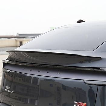 Tesla Juniper Arka Tampon Pro Tip Spoyleri, Mat Siyah Renk