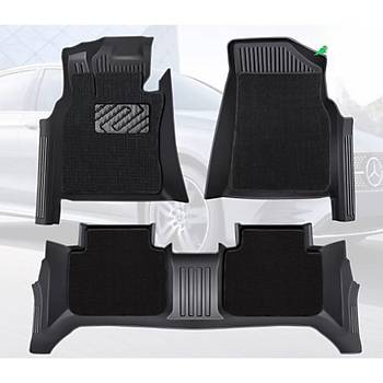 BYD SEAL U  Hal ve Kauuk n ve Arka Paspas Takm, 3 Para Set Olarak, Siyah Renk