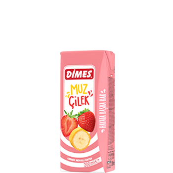DMES Muz - ilek ecei 200 ml