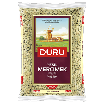 Yerli Yeil Mercimek 2000g