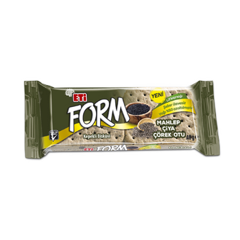 Form Mahlep, iya, rekotlu Kepekli Biskvi