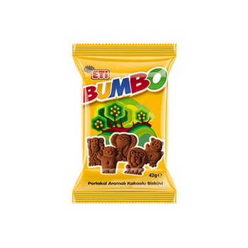Bumbo Portakal Aromal Kakaolu Biskvi